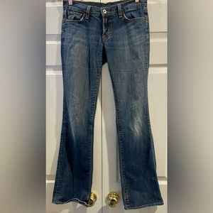 Lucky Brand Classic Rider Womens Bootcut Jeans Size 4/27 Stretch 32” Inseam